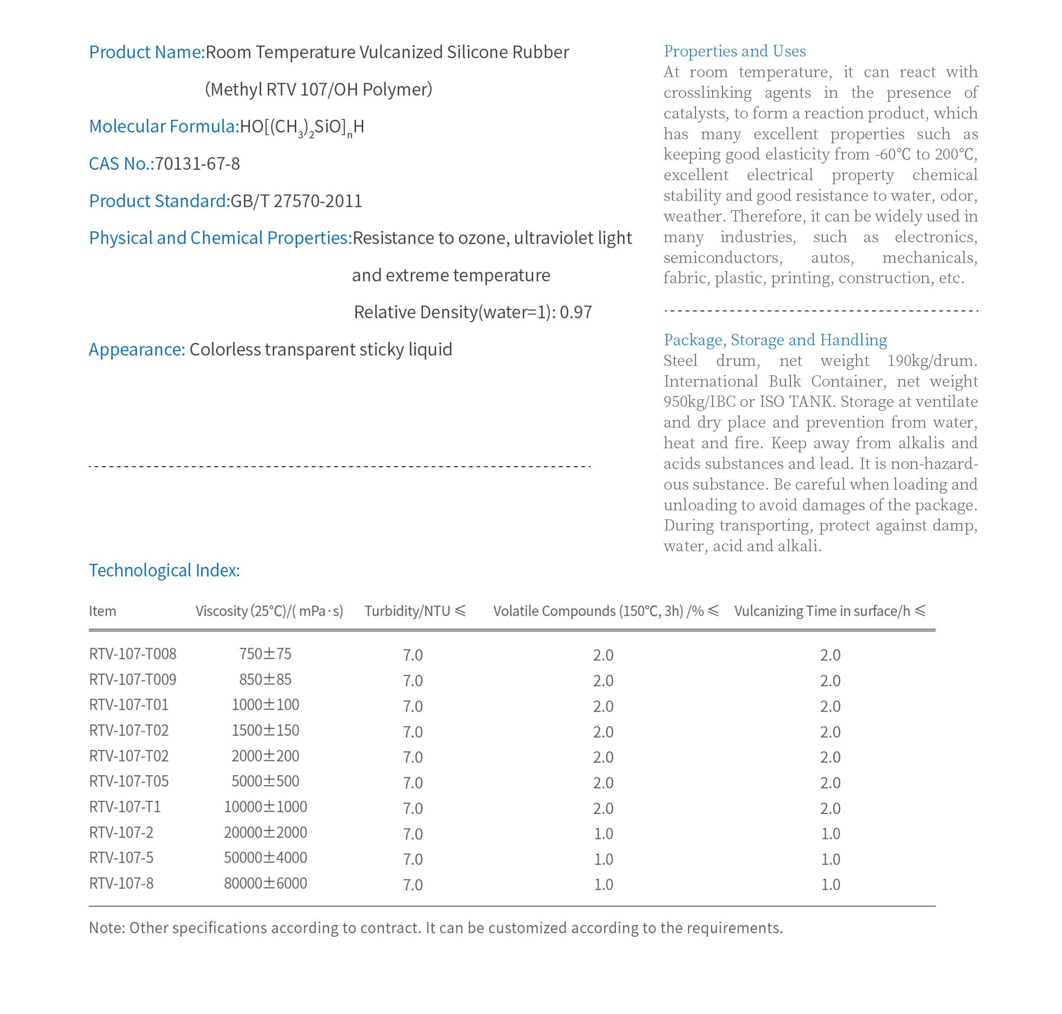 室温硫化甲基铜橡胶-Room Temperature Vulcanized Silicone Rubber(OH Polymer).png